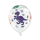 Partydeco Luftballon Dinosaurier Bunt  ø30cm-6St