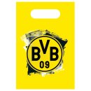 8 Partyt&uuml;ten BVB Dortmund Papier 15,8 x 23,6cm