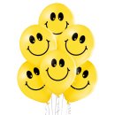 50 Luftballons Smiley ø30cm