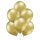 100 Luftballons Gold Spiegeleffekt ø30cm