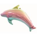 Godan Folienballon Delfin Regenbogen 93cm-1St