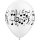 25 Luftballons Musiknoten ø28cm