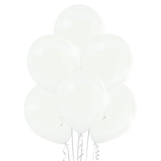 Belbal Premium Luftballon Weiß ø30cm-50St