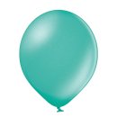 50 Luftballons Grün Metallic ø30cm