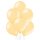 Belbal Premium Luftballon Orange-Pfirsich ø30cm Metallic-50St
