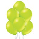 50 Luftballons Gr&uuml;n-Apfelgr&uuml;n Metallic...