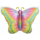 Godan Folienballon Schmetterling Bunt 87cm-1St