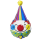 Flexmetal Folienballon Clownkopf 71cm-1St