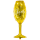 Partydeco Folienballon Cheers Sektglas 80cm-1St