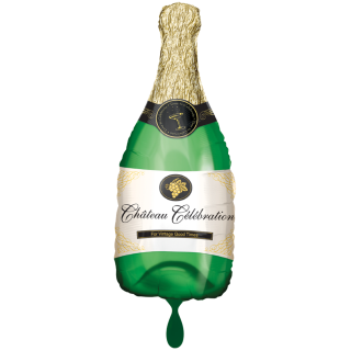 Anagram Folienballon Sektflasche 91cm-1St
