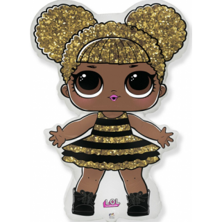 Flexmetal Folienballon LOL Queen Bee 85cm-1St