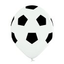 Belbal Premium Luftballon Fußball Weiß...