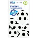Belbal Premium Luftballon Fußball Weiß  ø30cm-50St