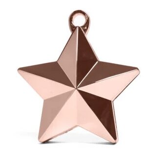 Riethmüller Ballongewicht Stern Rosegold 140g-1St