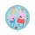 Procos Folienballon Peppa Pig Hellblau  ø46cm-1St
