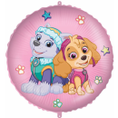 Procos Folienballon Paw Patrol Skye und Everest Rosa...