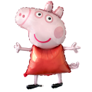 Luftballon Peppa Pig Folie-Figur 102cm Flexmetal unverpackt