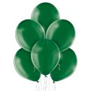100 Luftballons Gr&uuml;n Kristall &oslash;27cm