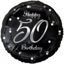 Godan Folienballon -Zahl 50- Happy Birthday Mix...