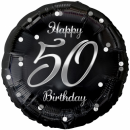 Godan Folienballon -Zahl 50- Happy Birthday Mix...