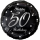 Godan Folienballon -Zahl 50- Happy Birthday Mix  ø46cm-1St