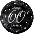 Godan Folienballon -Zahl 60- Happy Birthday Mix...