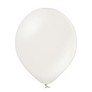 100 Luftballons Weiß Metallic ø27cm