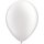 100 Luftballons Weiß Metallic ø27cm