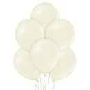 100 Luftballons Elfenbein Metallic &oslash;27cm