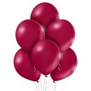 100 Luftballons Burgund Metallic &oslash;27cm