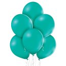100 Luftballons T&uuml;rkis Pastel &oslash;27cm