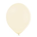 100 Luftballons Elfenbein-Vanille Pastel ø27cm