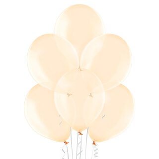 Belbal Premium Luftballon Hellorange soap ø27cm Kristall-50St