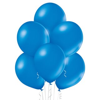 Belbal Premium Luftballon Blau ø27cm Metallic-50St