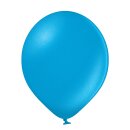 Belbal Premium Luftballon Blau Cyan ø27cm Metallic-50St