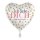 Herzballon Ich liebe Dich Danke dass es Dich gibt Folie ø43cm