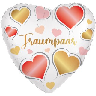 Premioloon Folienballon Traumpaar  ø43cm-1St