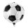 Luftballon Fußball kugelrund Folie ø40cm