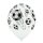 Belbal Premium Luftballon Fußbälle Grün Weiß  ø30cm-50St