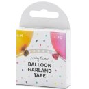 Partydeco Ballongirlande-Lochband 5m