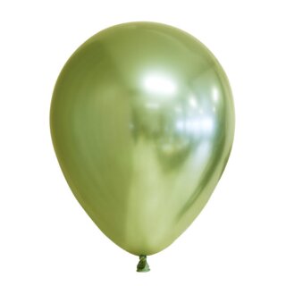Globos Luftballon Hellgrün ø30cm Glossy-10St