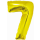 Godan Folienballon -Zahl 7- Gold Folie 76 cm-1St