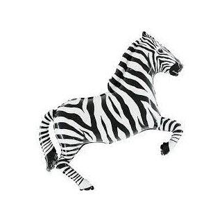 Flexmetal Folienballon Zebra 107cm-1St