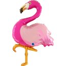 Grabo Folienballon Flamingo 107cm unverpackt-1St