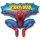 Grabo Folienballon Spiderman Blau 85cm-1St