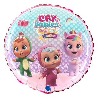 Grabo Folienballon Cry Babies ø46cm-1St
