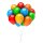 luftballonsDE Papier-Ballonstab 370mm x 6mm  mit Halter biologisch abbaubar-100St