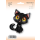 Flexmetal Folienballon Katze Schwarz 90cm-1St