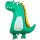 Godan Folienballon Dinosaurier 89cm-1St