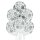 Belbal Premium Luftballon Rosen Weiß  ø30cm-6St